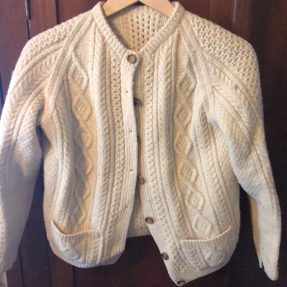 Vintage wool cardigan